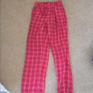 gap kids plaid PJ bottoms!!